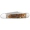 Case Cutlery Knife, Amber Bone Peach Seed Jig Mini Copperlock 00133 - alternate 4